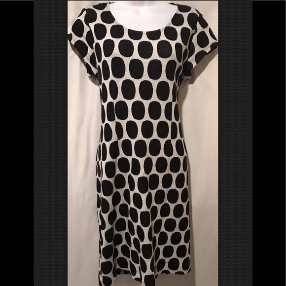 DONCASTER Collection Polka Dot Sweater Knit - Picture 1 of 7